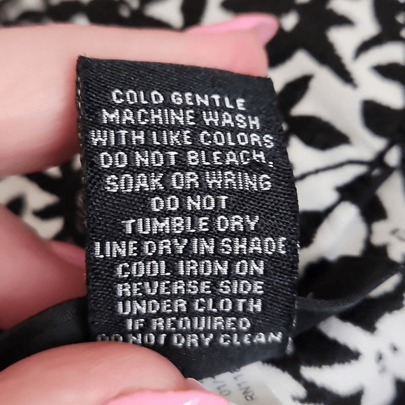 Lane Bryant Black White The Allie Holiday Pants Size 26 (2932) - Picture 7 of 7